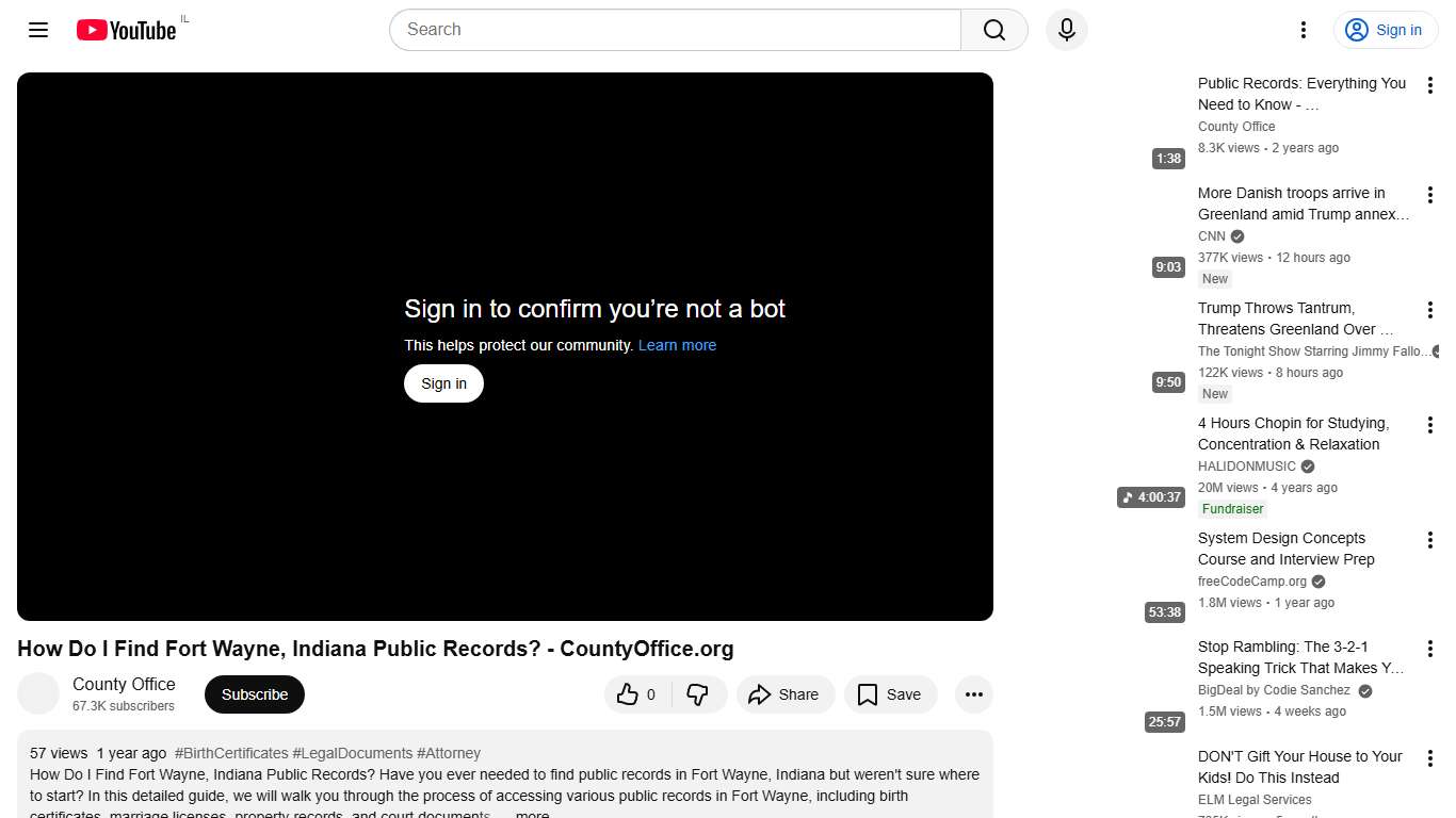 How Do I Find Fort Wayne, Indiana Public Records? - CountyOffice.org - YouTube